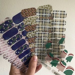 Jamberry Nail Wraps - Fall Designs - Set of 4